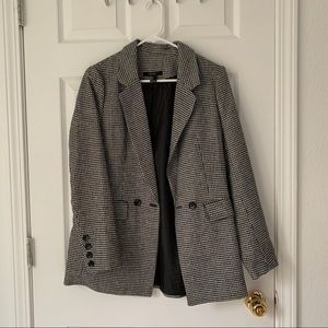 Plaid Blazer